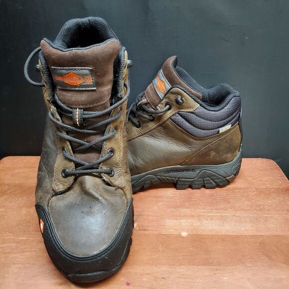 Merrell Work Boots Men's 8W Safety Toe - Picture 6 of 16